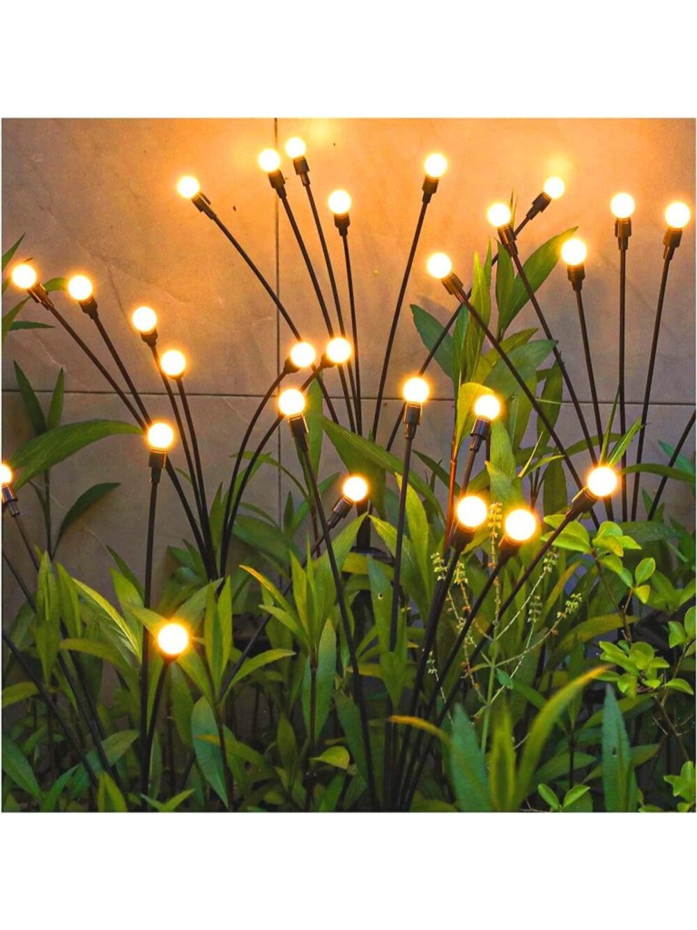 New Solar Garden Lights - Upgraded Solar Swaying Light